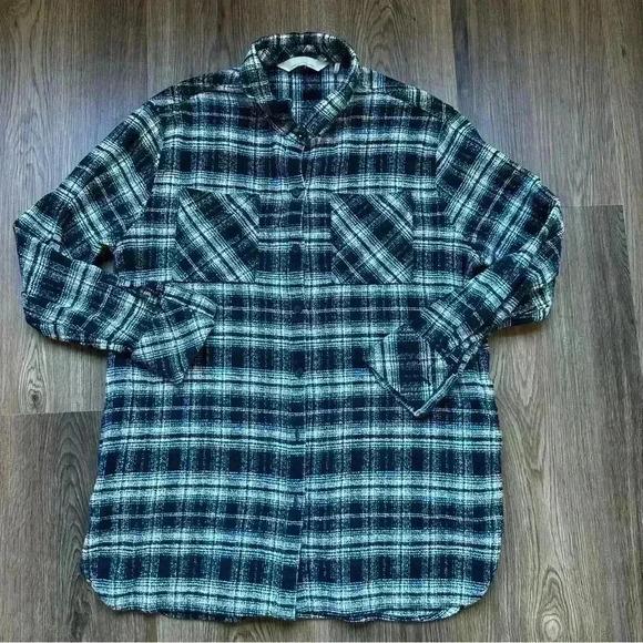 Barbour Mens Plaid Flannel Thora Shirt Sz M* Pockets 100% Cotton Gorpcore Button - Picture 1 of 10